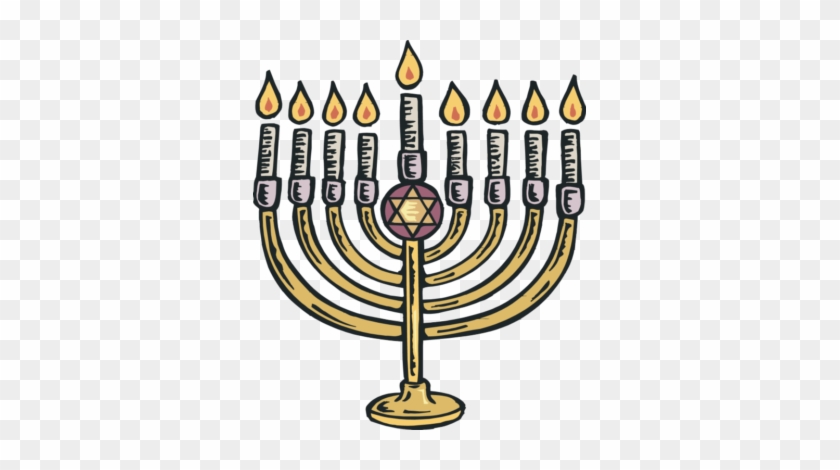Menorah Clipart Free - Menorah Clipart Free #1497421