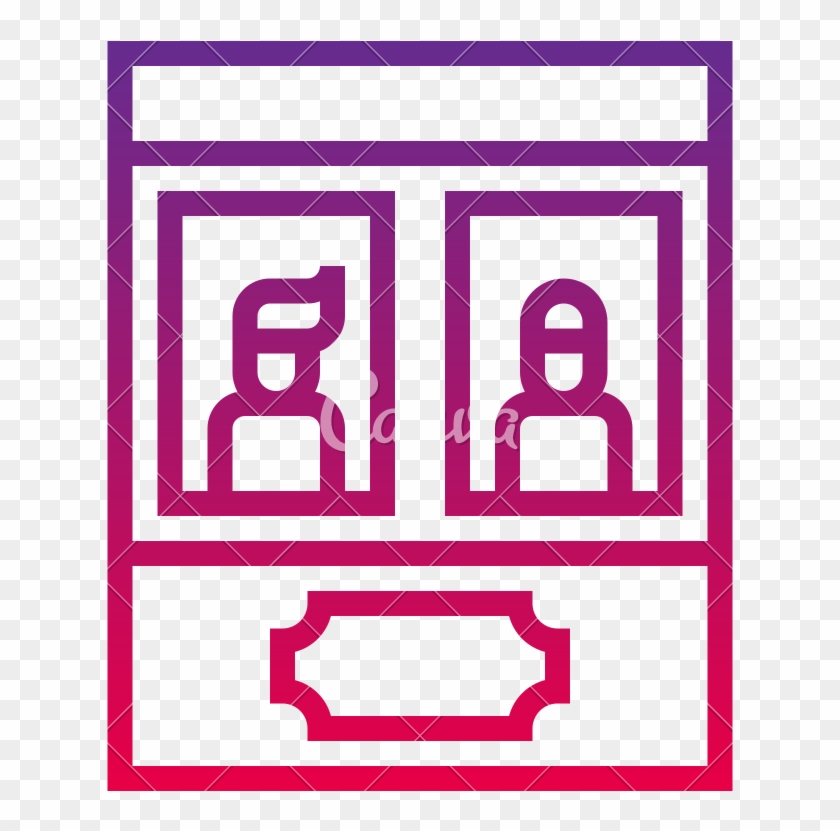 Ticket Office Circus Icon - Ticket Office Circus Icon #1498093