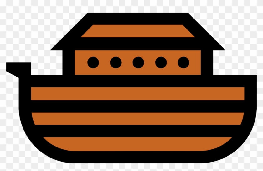 Vector Illustration Of Noah's Ark From Genesis Flood - Vector Illustration Of Noah's Ark From Genesis Flood #1498280