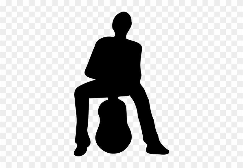 Man Vector Silhouette - Man Vector Silhouette #1498629