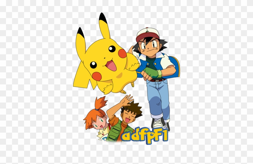 Ash Misty Brock Pikachu Y Togepi (02) By Adfpf1 On - Ash Misty Brock Pikachu Y Togepi (02) By Adfpf1 On #1499057