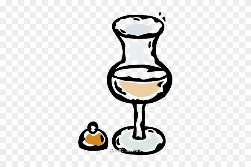 Drinking Glass Royalty Free Vector Clip Art Illustration - Drinking Glass Royalty Free Vector Clip Art Illustration #1500248
