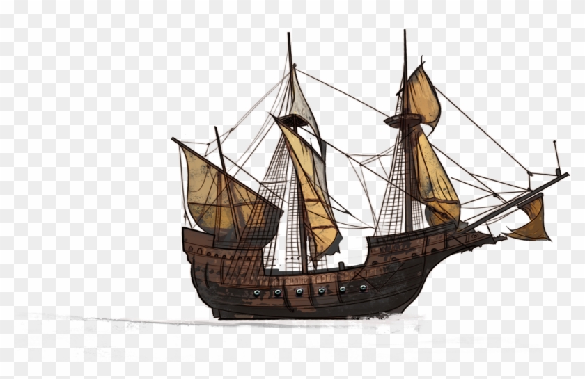 Caravel Drawing Ship Christopher Columbus - Caravel Drawing Ship Christopher Columbus #1500281