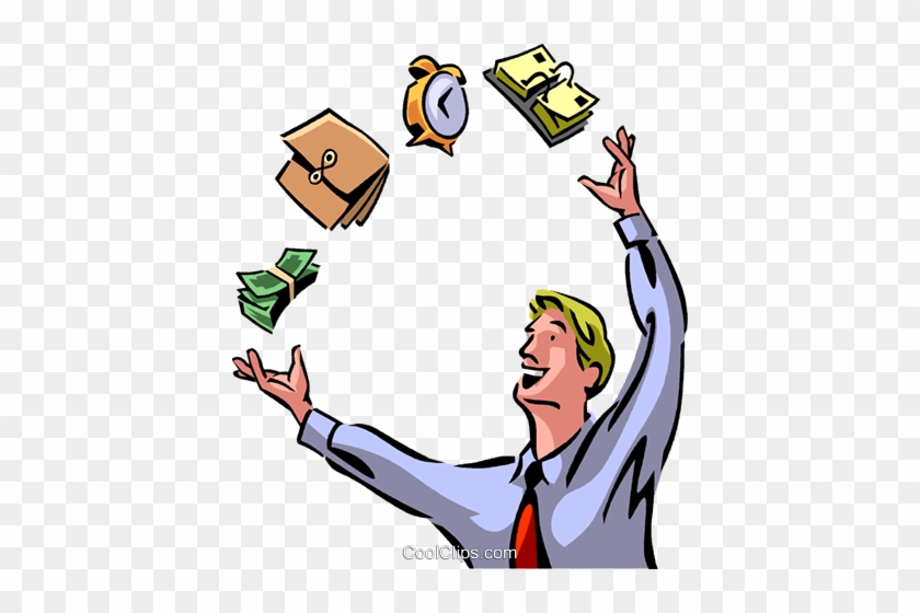 Juggling And Multitasking Royalty Free Vector Clip - Juggling And Multitasking Royalty Free Vector Clip #1502065