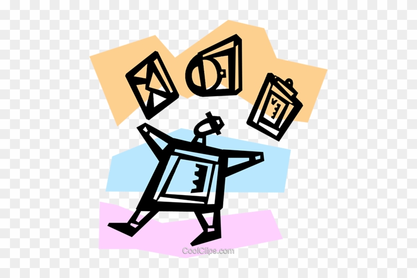 Juggling And Multitasking Royalty Free Vector Clip - Juggling And Multitasking Royalty Free Vector Clip #1502067