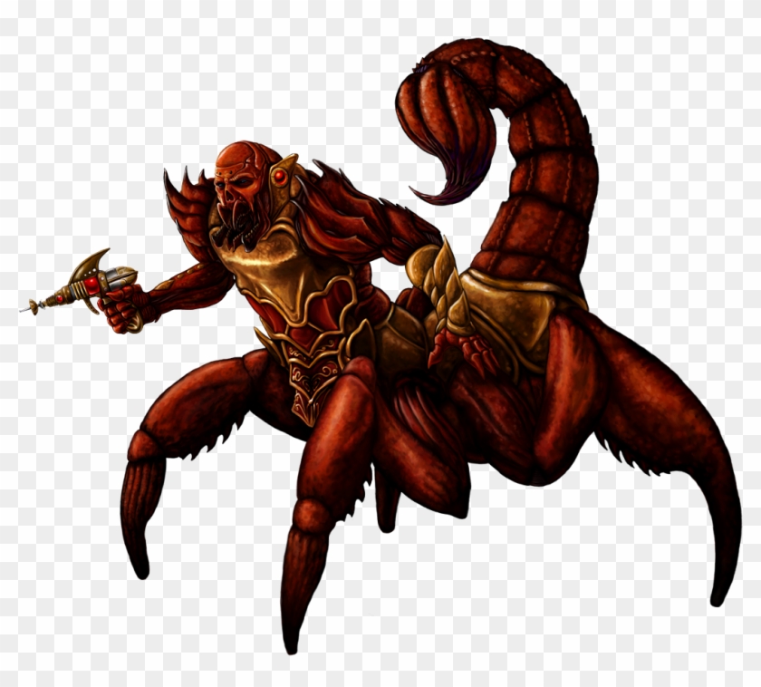 Drawing Scorpion Man - Drawing Scorpion Man #1502777