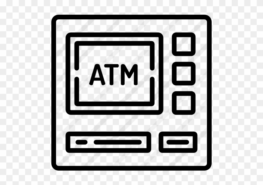 Atm Machine Free Icon - Atm Machine Free Icon #1502930