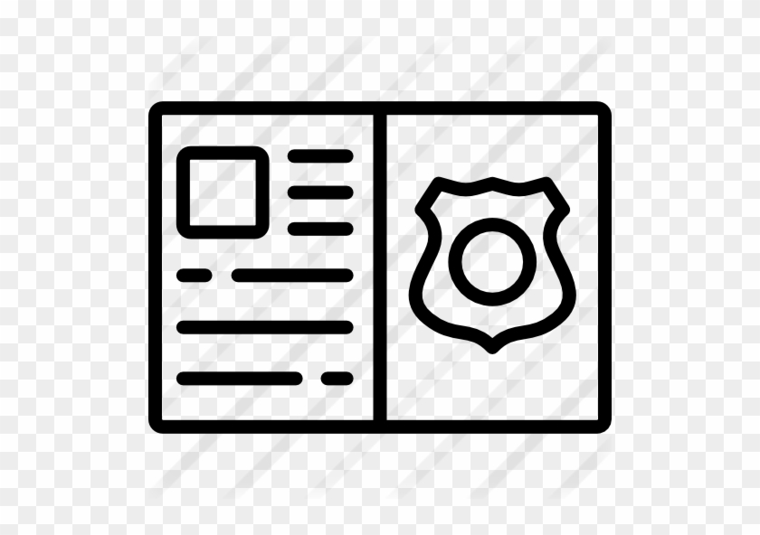 Police Badge Free Icon - Police Badge Free Icon #1503271