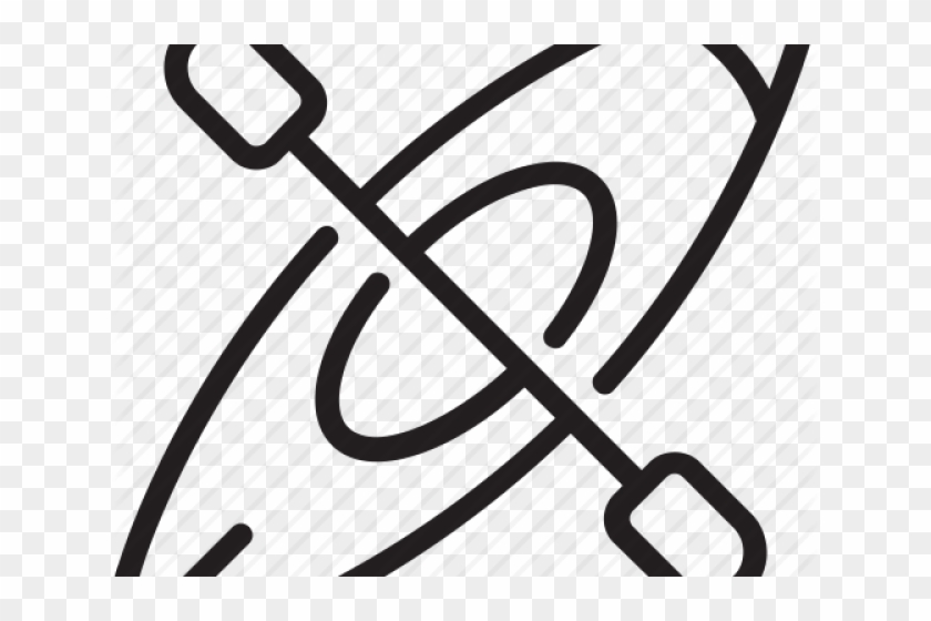 Kayak Clipart Outline - Kayak Clipart Outline #1503272