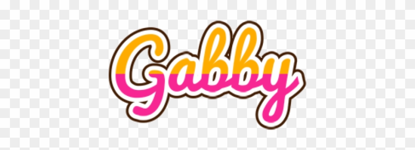 Gabby Name Logo - Gabby Name Logo #1503602