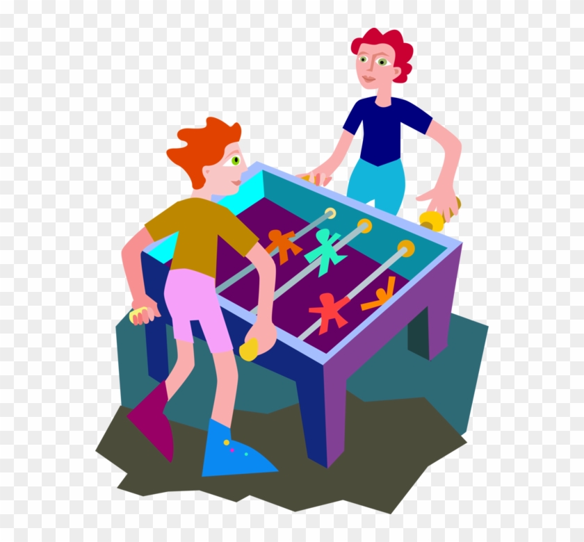 Jpg Foosball Table Soccer Vector Image Illustration - Jpg Foosball Table Soccer Vector Image Illustration #1503686