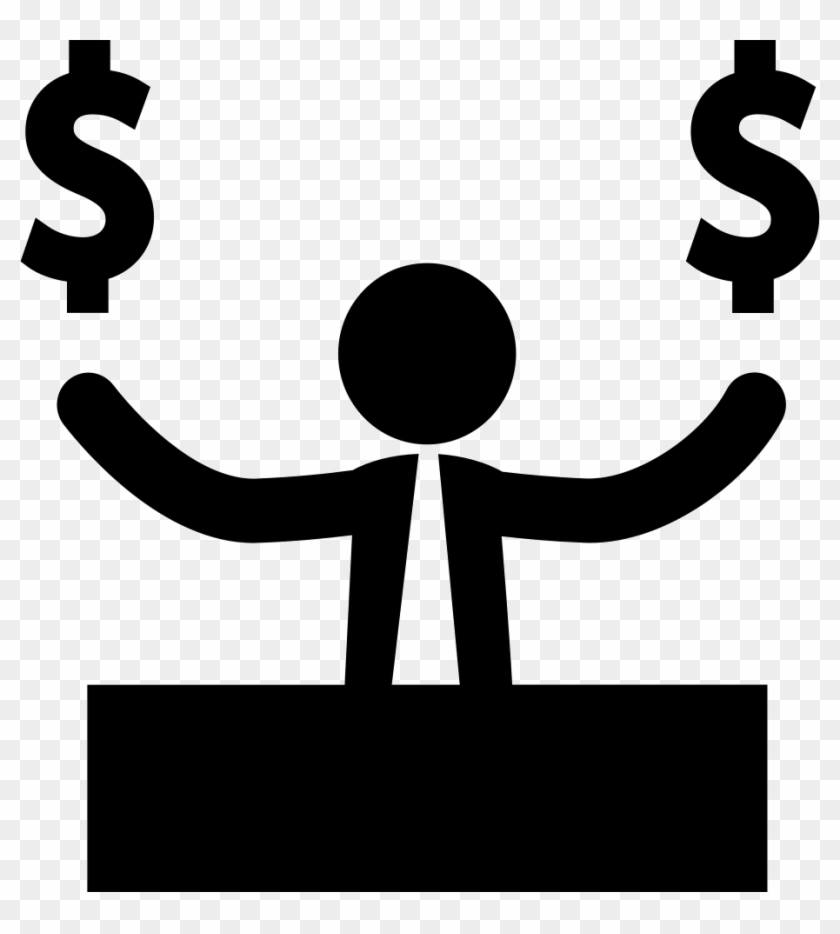 Money Clipart Businessman - Money Clipart Businessman #1504661