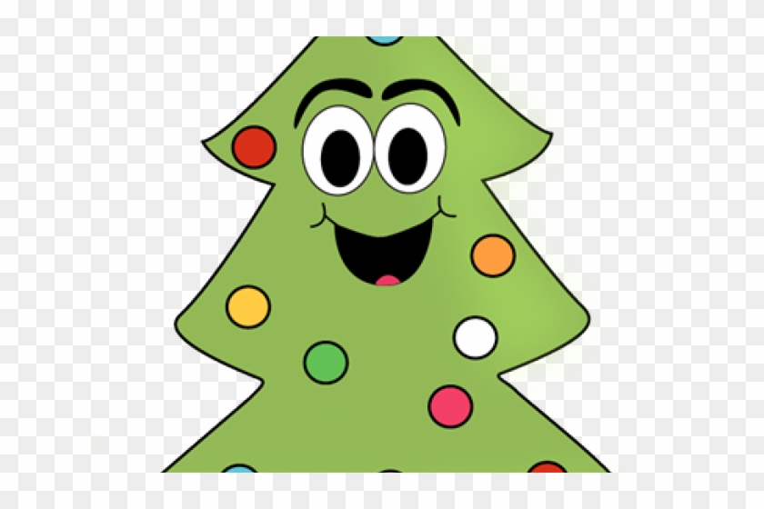 Christmas Tree Clipart Face - Christmas Tree Clipart Face #1504793