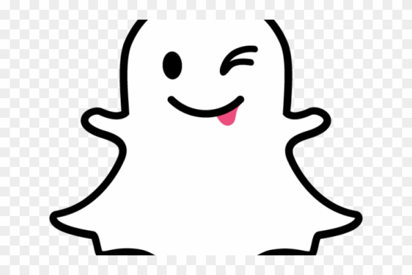 Snapchat Clipart Smiling Ghost - Snapchat Clipart Smiling Ghost #1505967
