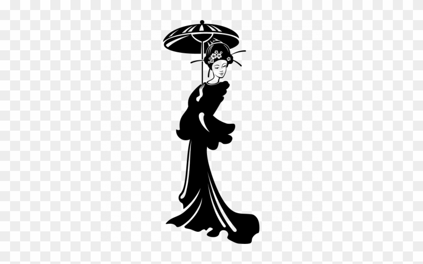 Geisha Clipart Transparent - Geisha Clipart Transparent #1506195
