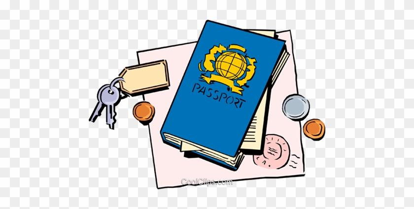 Passport Clipart Cartoon - Passport Clipart Cartoon #1506489