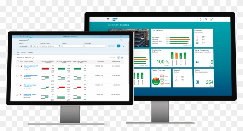 Image Of Sap Commercial Project Management And Sap - Software For Engineering & Construction #234090