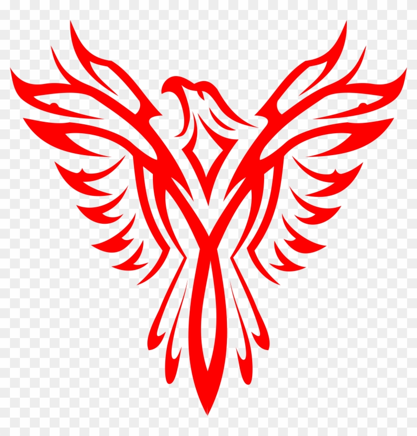 Line Art - Phoenix Bird Png #234334