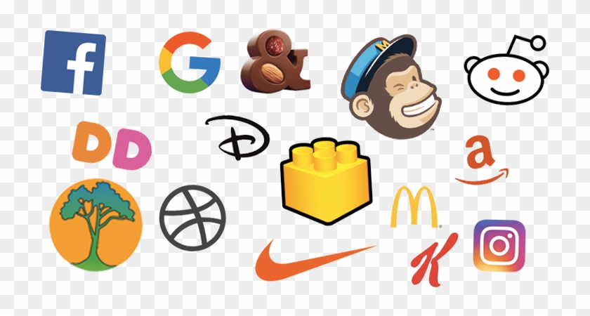 Branding On The Web Focuses More On Visuals And Recurring - Brands Iconography #234479