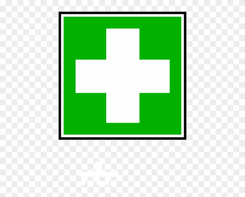 Free Vector Red Cross Clip Art - สัญลักษณ์ ร้าน ขาย ยา #234788