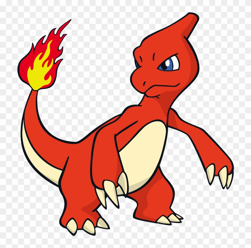 Charmeleon Pokemon Character Vector Art - Bulbasaur Ivysaur Venusaur Charmander Charmeleon Charizard #235285