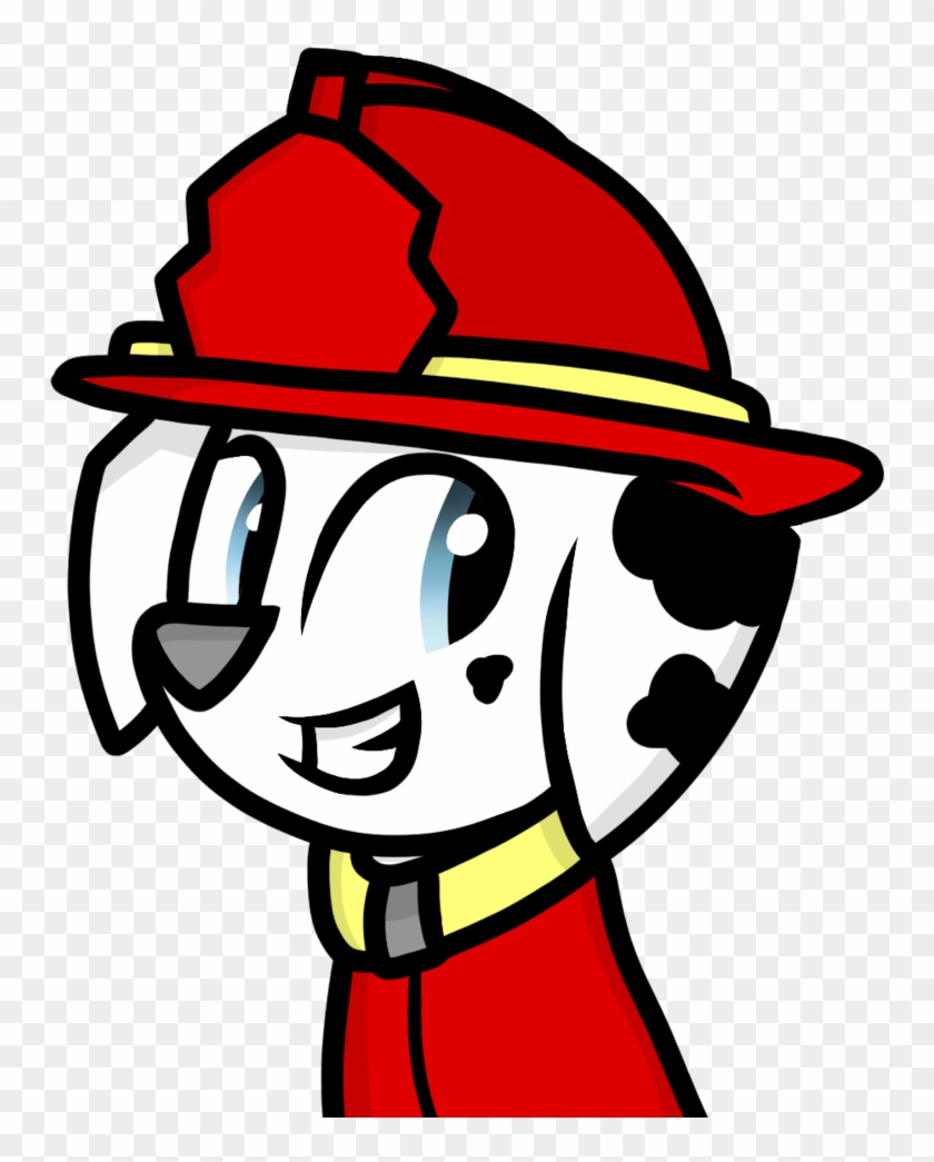 Paw Patrol Marshall By Rainboweevee-da - Paw Patrol Marshall Rainbow Eevee #235542