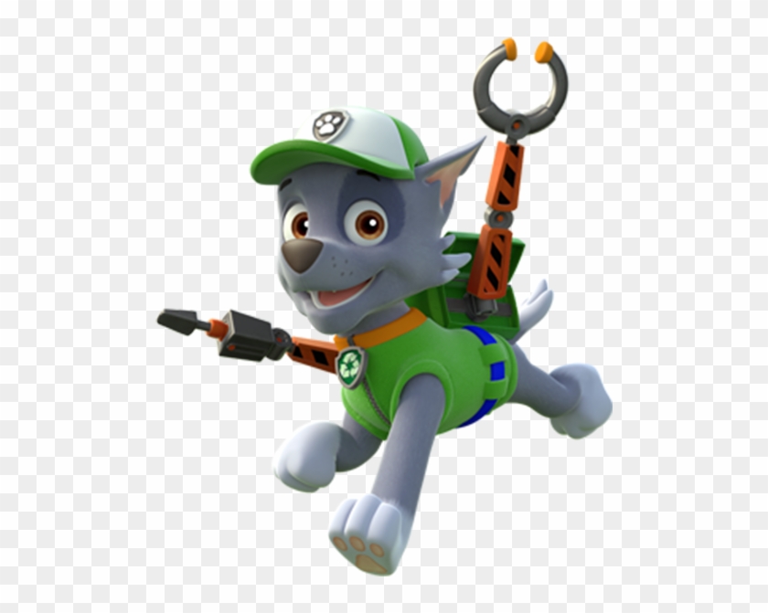Rocky Is A Mix-breed Pup That Always Has Handy Resources - Rocky From Paw Patrol #235546
