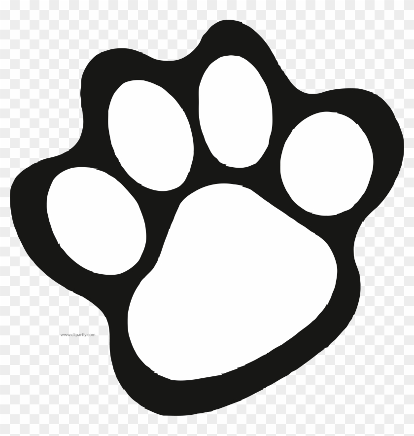 Tigger Cub Paw Print Diecuts Scrapbooking Scouting - Bear Cub Paw Prints #235600