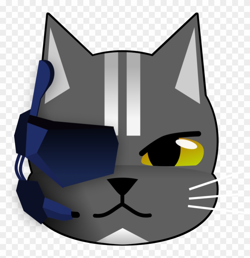 Futuristic Cat Free Vector - Futuristic Cat #235623