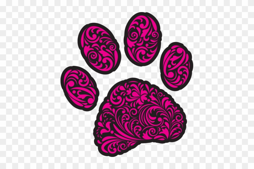 Curly Paw Print Nail Decal Pack - Nail Art #236002