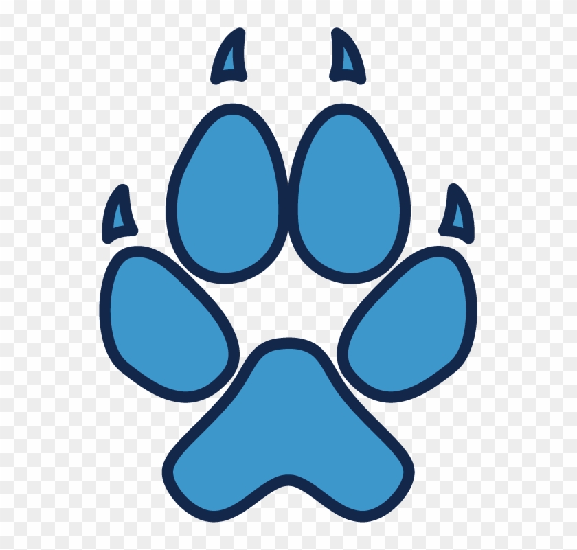Small - Coyote Paw Print Logo #236215