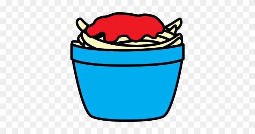 Bowl Of Spaghetti With Sauce Clip Art - Bowl Of Spaghetti Clipart #236489