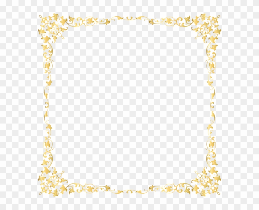 Decorative Transparent Border Png Image - Transparent Background Glitter Border #236857