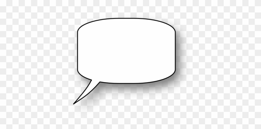 Speech Bubble Clip Art - Speech Bubble Black Background #236894