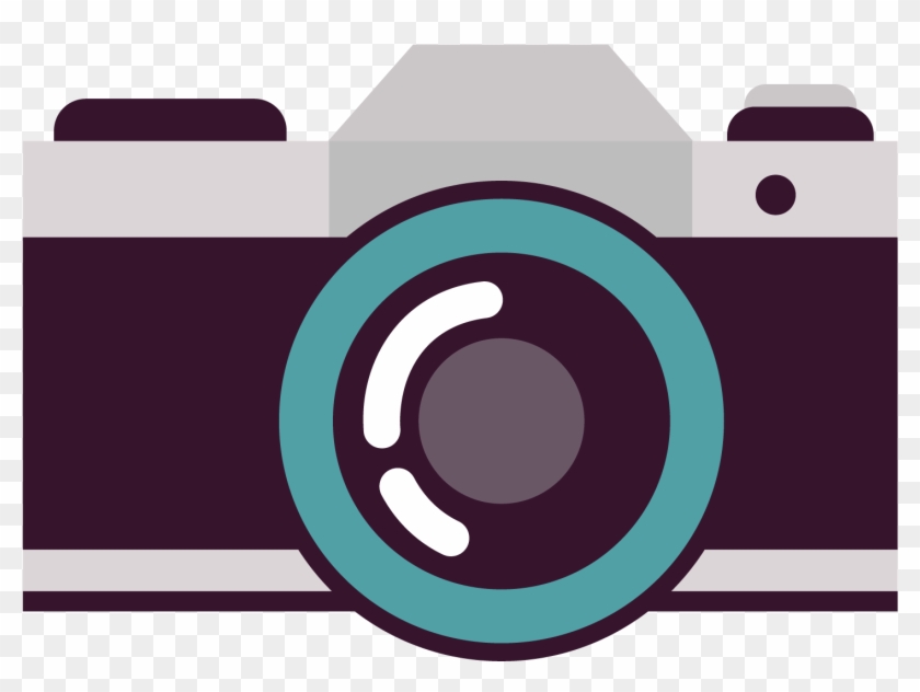 Camera Cartoon Clip Art - Retro Camera Wallpaper Vector #237190