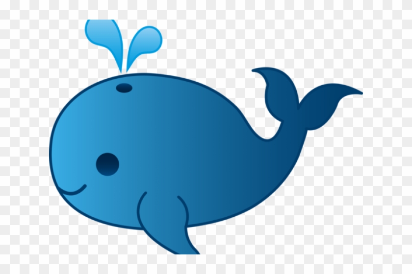 Blue Whale Clipart Realistic Cartoon - Blue Whale Clipart Realistic Cartoon #1506980