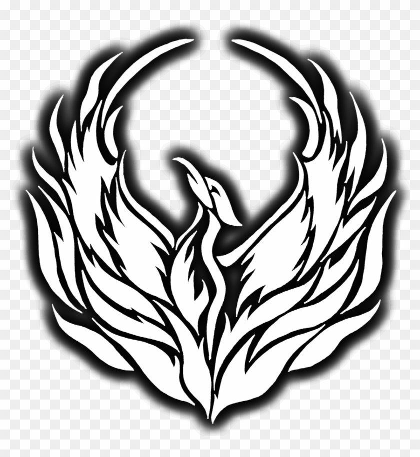 Transparent Phoenix Black - Transparent Phoenix Black #1507578