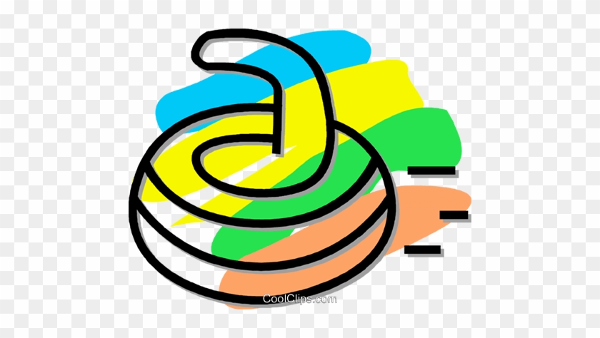 Curling Rock Royalty Free Vector Clip Art Illustration - Curling Rock Royalty Free Vector Clip Art Illustration #1509467