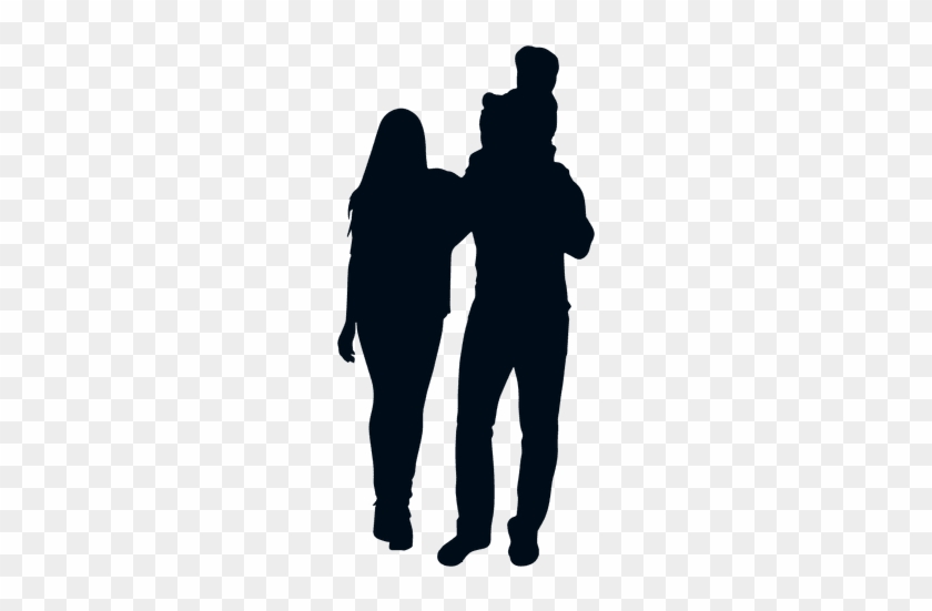 Clip Art Black And White Library With Child On Shoulders - Clip Art Black And White Library With Child On Shoulders #1509728