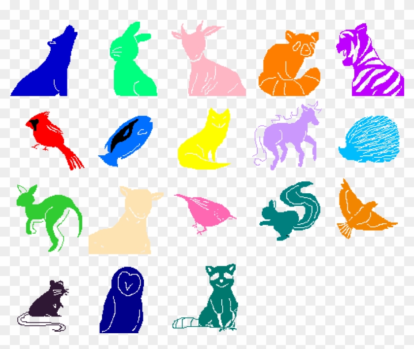Clip Art Element Of Animal Wo Wall With Transparent - Clip Art Element Of Animal Wo Wall With Transparent #1510150