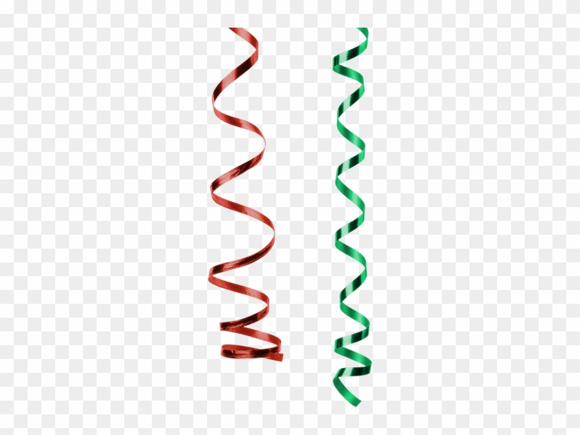 Green And Red Shiny Streamers - Green And Red Shiny Streamers #1510315