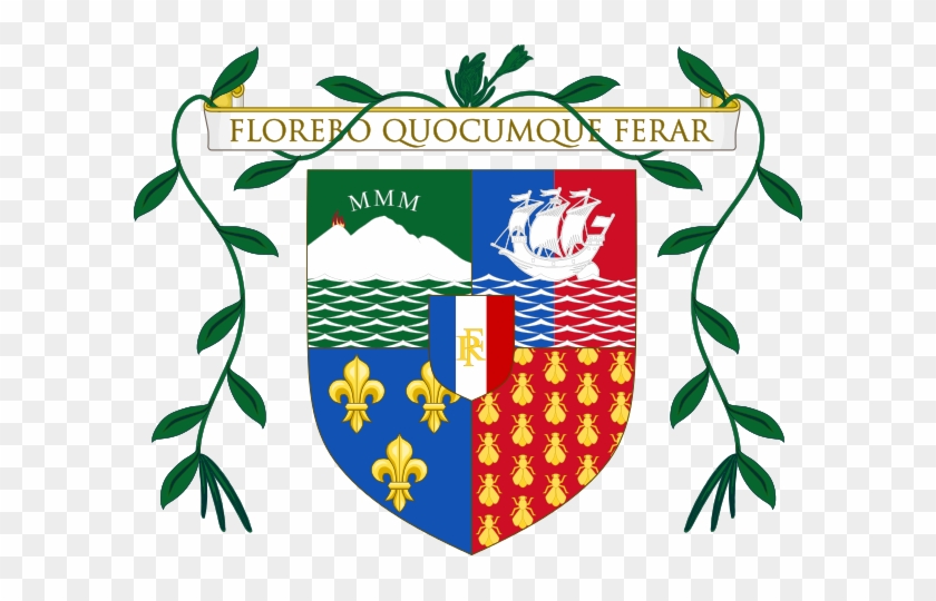 Coat Of Arms Of Réunion - Coat Of Arms Of Réunion #1510741