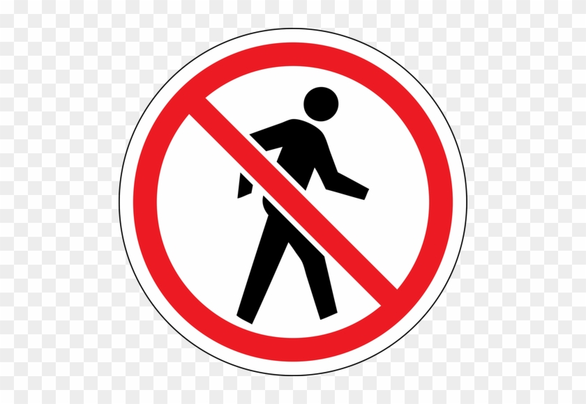 No People Sign Red Circle - No People Sign Red Circle #1510985