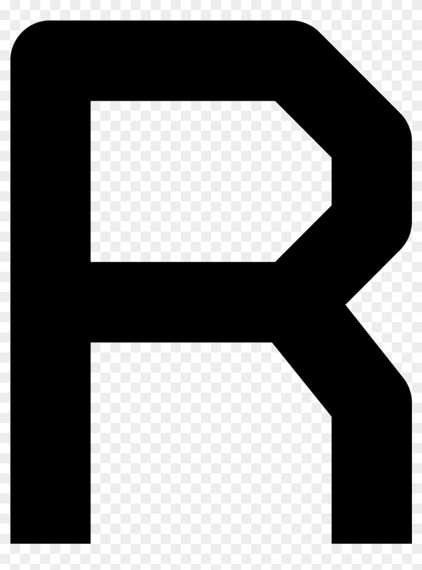Clip Art Fancy Letter R - Clip Art Fancy Letter R #1511983