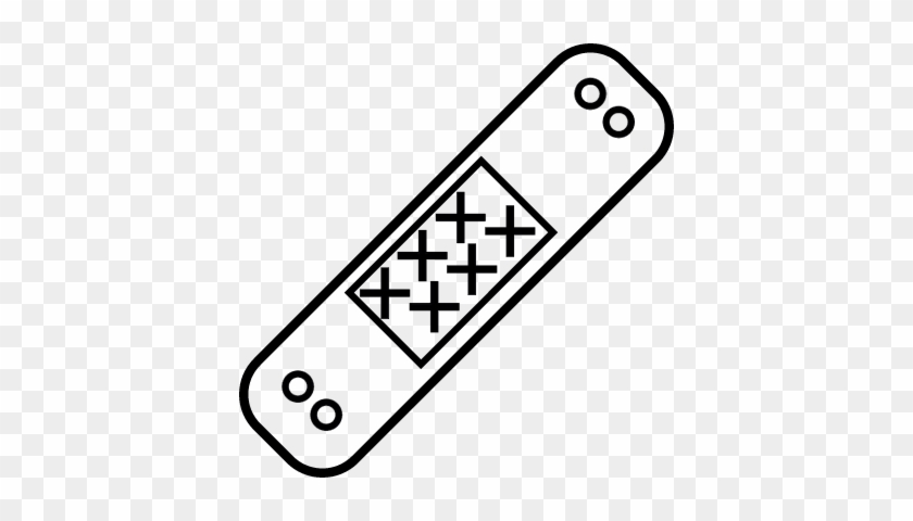 Band Aid, Ios 7 Interface Symbol Vector - Band Aid, Ios 7 Interface Symbol Vector #1512280