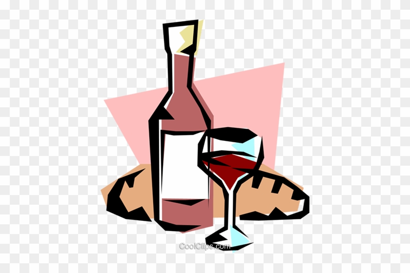 Wine Royalty Free Vector Clip Art Illustration - Wine Royalty Free Vector Clip Art Illustration #1513417