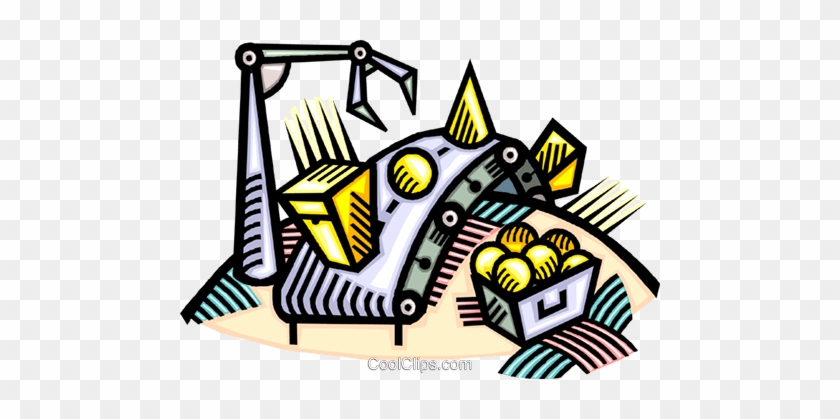 Automated Assembly Line Royalty Free Vector Clip Art - Automated Assembly Line Royalty Free Vector Clip Art #1513448