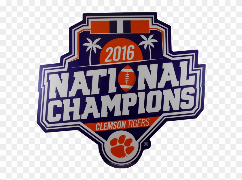 Clemson University National Champions Wooden Sign - Clemson University National Champions Wooden Sign #1514065