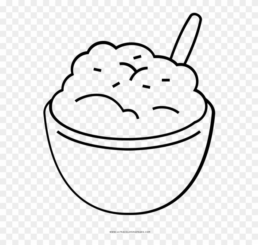 Potato Clipart Black And White - Potato Clipart Black And White #1514546