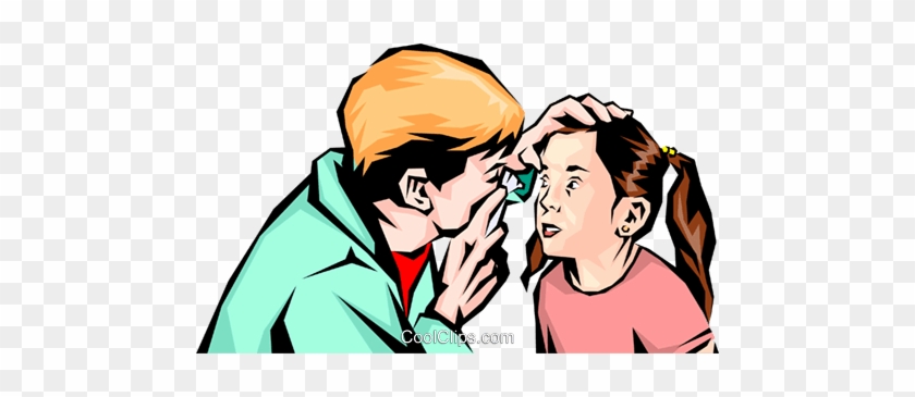 Doctor Examining Child Royalty Free Vector Clip Art - Doctor Examining Child Royalty Free Vector Clip Art #1514967